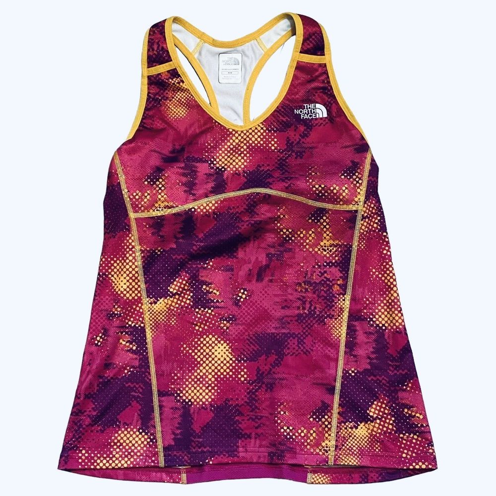 The North Face Vapor Wick Yoga Tank Top Built-in Bra Racerback Women’s Size M